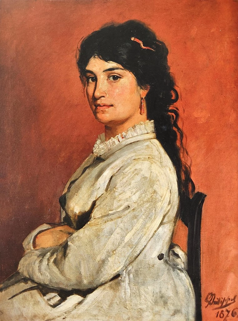 Ritratto di Michelina Gismondi (1876)